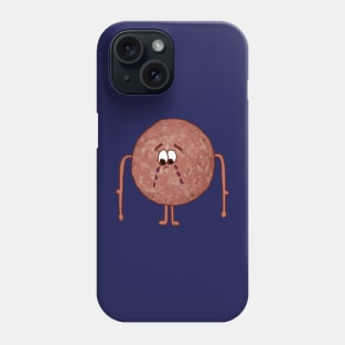 What do you call teary-Eyed deli meat... A Sad Salami! Phone Case