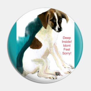 Dog talk Pin