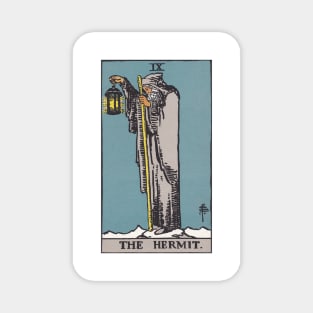 The Hermit, Raider Waite Tarot, Divination Tarot Magnet