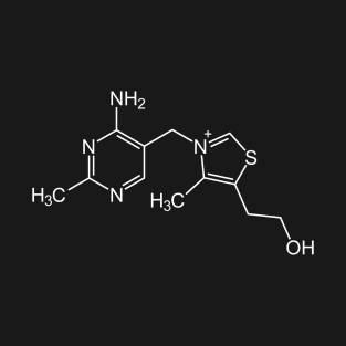 Vitamin B1 Thiamine C12H17N4OS T-Shirt