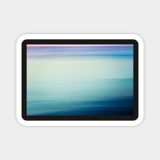 I Love the Sea Ombre Abstract Magnet