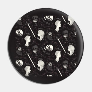 Hamlet Pattern Pin