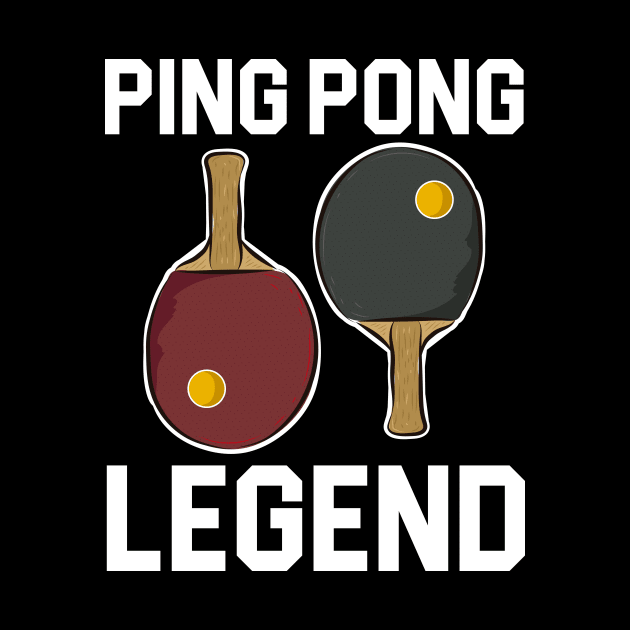 Ping Pong Legend Table Tennis by dconciente