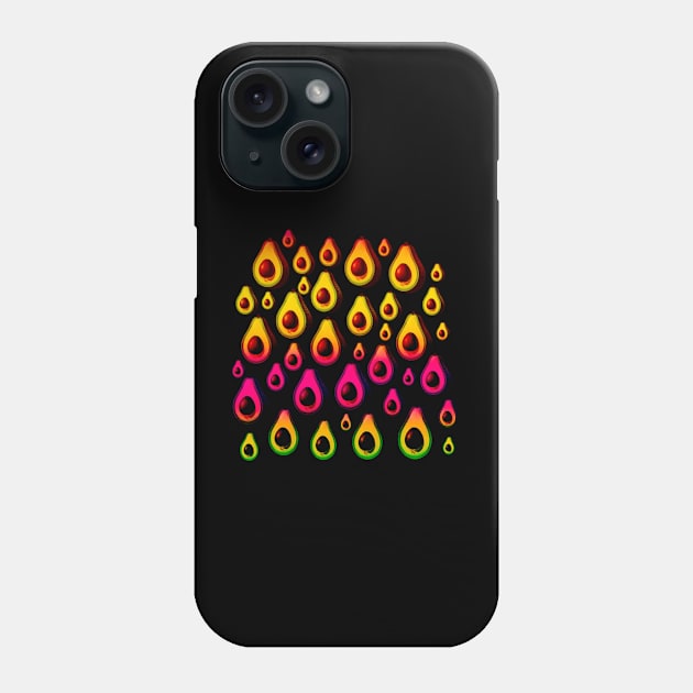 avocado popart Phone Case by denpoolswag