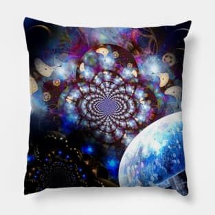 Hallucinogenic mushroom Pillow