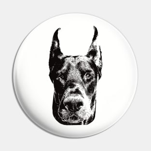 Dobermann gift for Dobermann Owners Pin