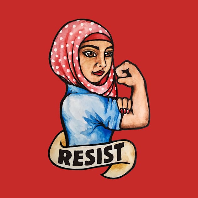 Resist rosie the riveter by bubbsnugg