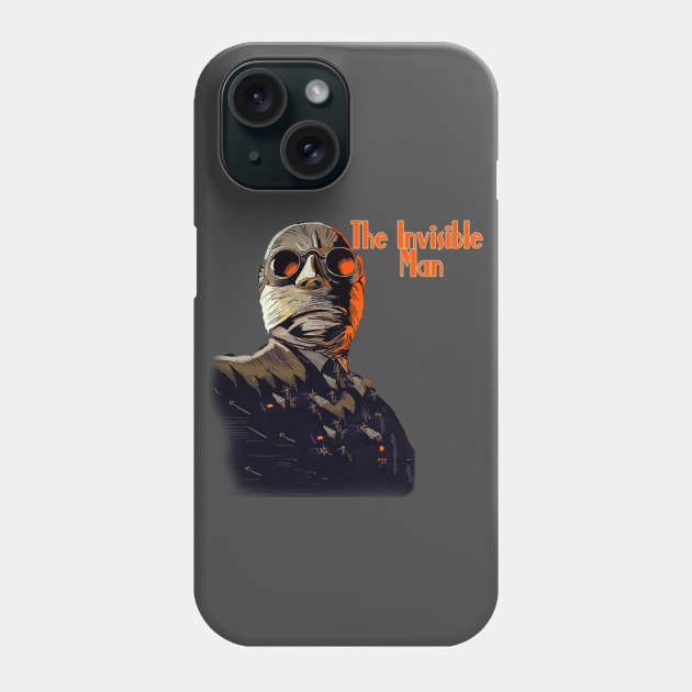 The Invisible Man Phone Case by Cult Classic Clothing 