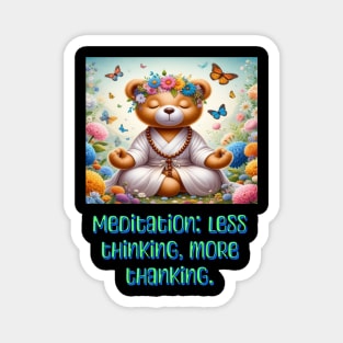 mediation bear Magnet