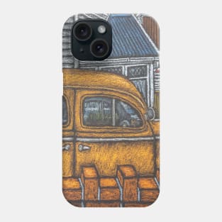 Classic Chrysler and blocky bricks - Seatoun Wellington Phone Case