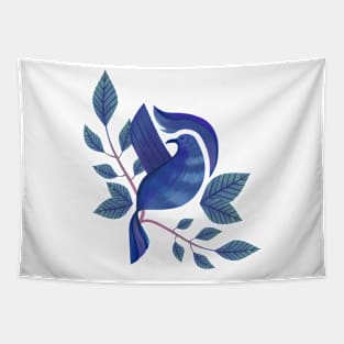 Blue Bird Tapestry