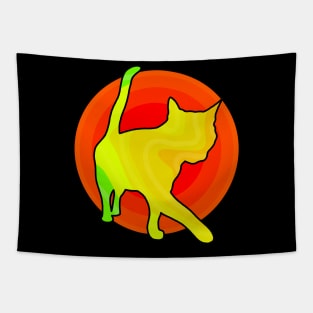 Color cat Tapestry