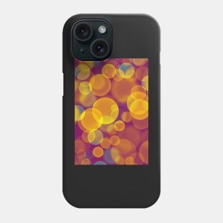 Marigold bokeh Phone Case