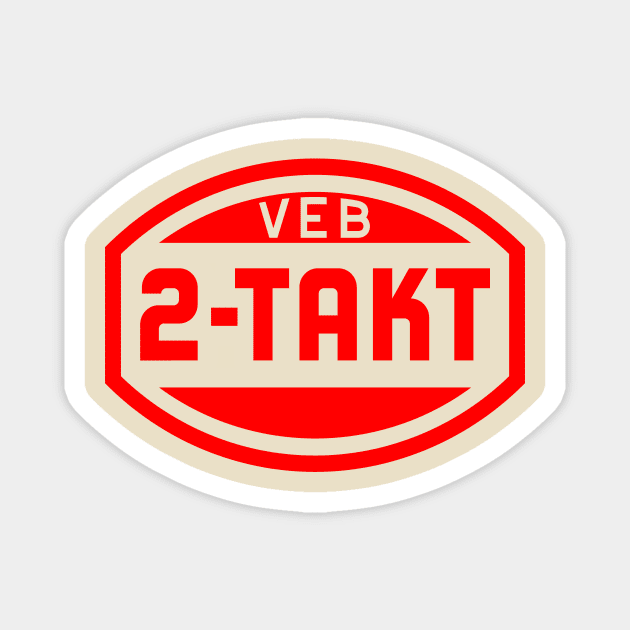 VEB 2-stroke logo (1c) Magnet by GetThatCar