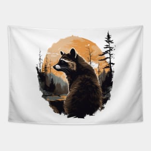 racoon Tapestry