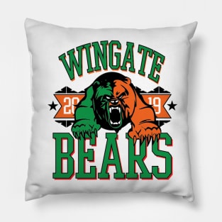 Wingate Bears! Pillow