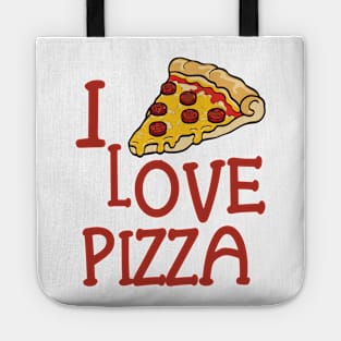 i love pizza Tote