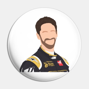 Romain Grosjean for Haas Pin