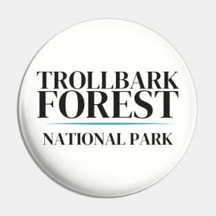 Trollbark Forest, Sword Coast - National Park Parody Pin