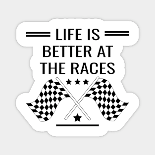 Racing, racing Magnet