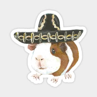 Mariachi Guineapig Magnet