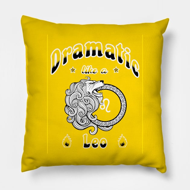 Zodiac attributes: Leo Pillow by Ludilac