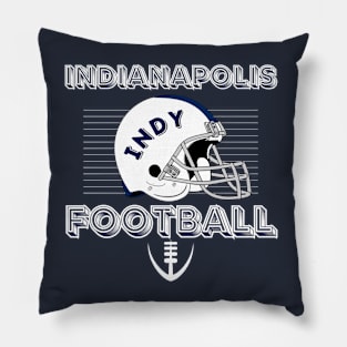 Indianapolis Football Vintage Style Pillow