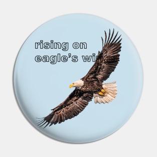 Rising on Eagle's Wings Pin