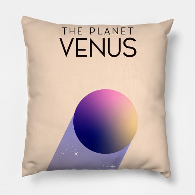 The Planet Venus Pillow by nickemporium1