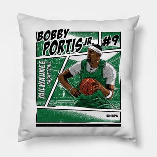 Bobby Portis Jr. Milwaukee Comic Pillow