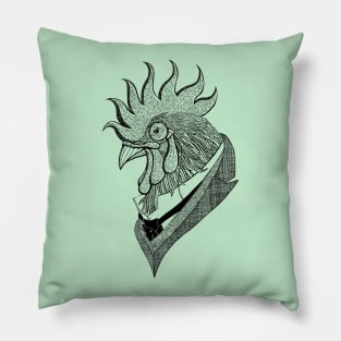 Fancy Rooster Pillow