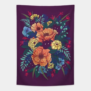 Wild Flowers Tapestry