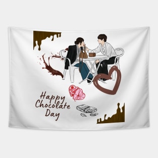 My Demon Chocolate Day Special Tapestry