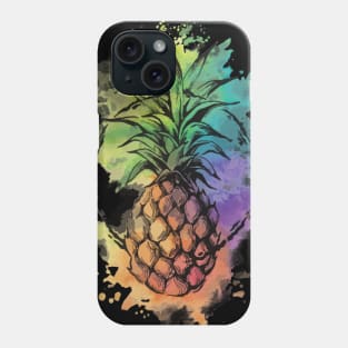 Pineapple Rainbow Connection Phone Case