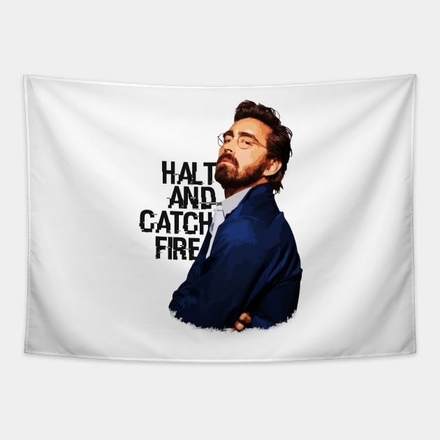 Joe MacMillan (Halt and Catch Fire) Tapestry by Widmore