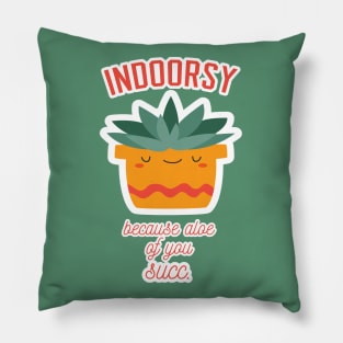 Aloe of Attitude Pillow