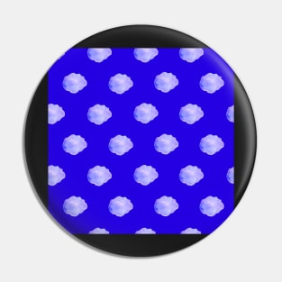 Clouds in periwinkle and cobalt blue Pin