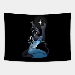 Solemn Star Tapestry