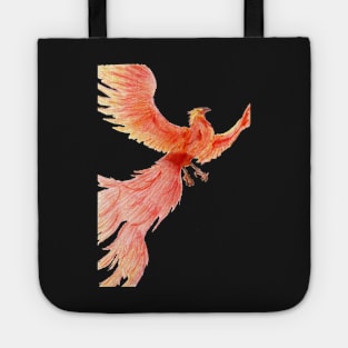 Rising from the Ashes- Phoenix Light Grey Tote