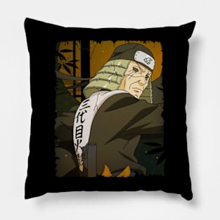 HIRUZEN SARUTOBI MERCH VTG Pillow