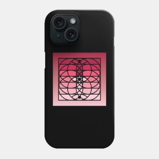 Doc Labs - Third Eye / Awakening (Geometric Art / Meditation / Yoga) - Version 2 - (Red) Phone Case