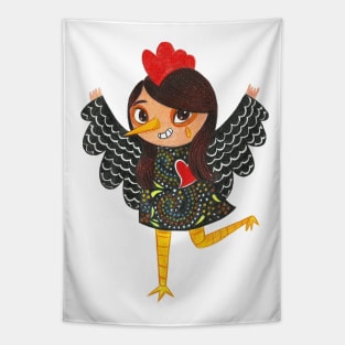 Portuguese Rooster - Galo de Barcelos Tapestry