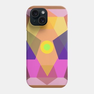 Color and light geometry Phone Case