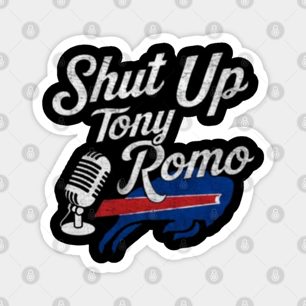 Shut Up Tony Romo Magnet by dtr_art