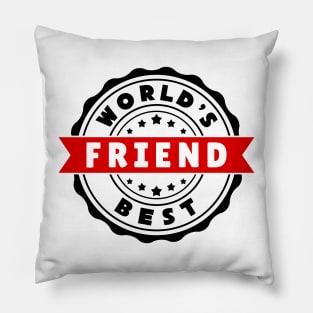 World's Best Friend Pillow