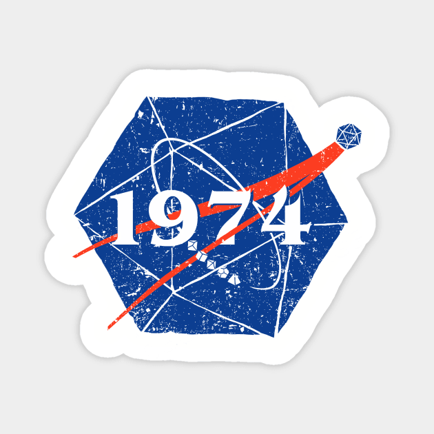 1974 Magnet by kg07_shirts