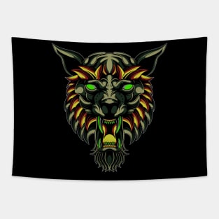 Werewolf- Wolves Tribal Tapestry