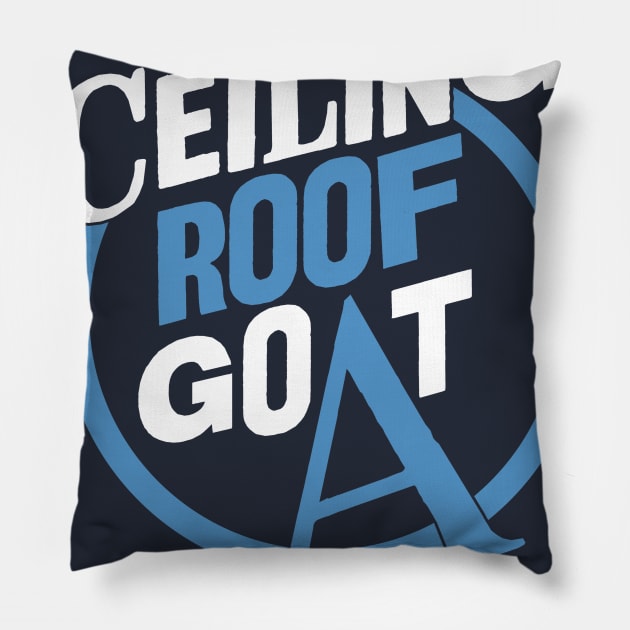 Ceiling Roof Goat Pillow by friendidea