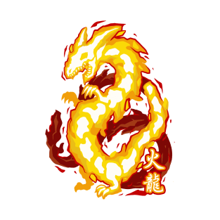 fire dragon T-Shirt