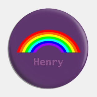 Henry Rainbow Pin